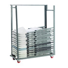 TygerClaw - Diable pliant pour chaises de qualité commerciale à grande capacité-Capacité de poids de 1000 kg, leader de l'industrie, pour un usage professionnel intensif