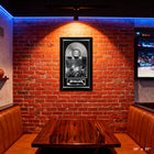 Metallica Live Music Cover with Silver Vinyl - Impression encadree - 19" x 31"-Dimensions finales: 19x31