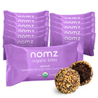 nomz - bouchées énergétiques aux amandes bio - 40g - paquet de 12-Végétalien