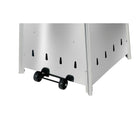 Shinerich - Chauffe-patio style pyramide - acier inoxydable-Surface chauffée : 500 pi²