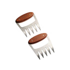 Tramontina - Ensemble planche à découper BBQ avec griffes et couteau à découper - 4 pièces-Fabriqué en acier inoxydable traité thermiquement