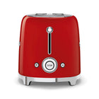 SMEG - Toasteur Rétro À 2 Tranches - Rouge-Nettoyer l'intérieur du grille-pain est plus facile grâce au tiroir à miettes.
