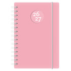 W.Maxwell - 2026-27 Euro Agenda Quotidien - 5,25 po l x 8 po H - Rose-Août 2026 à juillet 2027