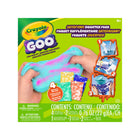 Crayola - Bricolage Paquet supplémentaire satisfaisant GOO-JEU PEU SALISSANT : Permet de fabriquer de la GOO facilement et sans dégâts, idéal pour jouer et créer sans avoir à nettoyer