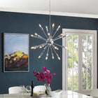Modway - Gamut Métal Lustre-Acier chromé