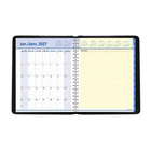 AT-A-GLANCE - Cahier de rendez-vous hebdomadaire/mensuel QuickNotes 2027 - 9 7/8 po H x 8 po l - noir - bilingue-Hebdomadaire : une semaine sur deux pages avec rendez-vous à toutes les heures (8 h00 à 17 h 00) et espace QuickNotes, mensuel : mois complet sur la page de gauche et zone QuickNotes sur la page de droite