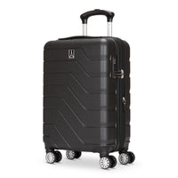 Travelpro - Odyssey 19.5 po Valise de Cabine Rigide à Roulettes Pivotantes - Noir-L'extérieur rigide, léger mais résistant, protège vos effets personnels sans vous alourdir