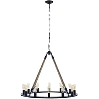 Modway - Encircle Lustre - Brown-Lustre moderne vintage
