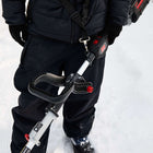 Garant - Pelle à neige électrique sans fil-Patin ajustable pour s’adapter facilement aux allées en gravier, balcons, trottoirs et autres surfaces inégales