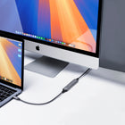 Kopplen - Adaptateur USB-C vers HDMI femelle 4K/60 Hz-Design sophistiqué : Doté d’une structure en aluminium élégante qui améliore la durabilité tout en offrant une apparence professionnelle