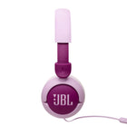 JBL - Junior 320 Casque supra-auriculaire filaire pour enfant - Mauve-L’emballage sans plastique comprend un jeu d’autocollants JBL ludique. pour que les enfants puissent personnaliser leur casque