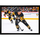 Sidney Crosby Pittsburgh Penguins - Toile encadree - 31" x 22"-Impression sur toile de qualité supérieure avec bordures enveloppées