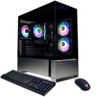 CyberPowerPC - Ordinateur de bureau de jeu - AMD Ryzen 7 8700F - NVIDIA GeForce RTX 5060 Ti 8 Go - 16 Go DDR5 - Disque SSD PCIe 4,0 de 2 To - Noir-AMD Ryzen 7 8700F 4,1GHz (Max 5,0GHz)