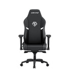 Anda Seat - Phantom King Pro Chaise de jeu Premium - Noir/Blanc-Roues en pu haut de gamme: Déplacement silencieux et fluide, conçues pour protéger tous types de sols avec une base en nylon robuste