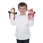 Melissa & Doug - Marionnettes à main - les amis de la ferme - Set de 4-6