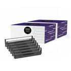 Premium Tape - Epson 7753/8750 Alternatif - Noir - 2 Paquets de 6-Compatible