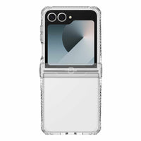 ITSKINS - Étui Hybrid_R Hinge pour Galaxy Z Flip 7 – Transparent-Protection de charnière amovible