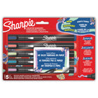 Sharpie - Marqueurs créatifs - Tons terreux - marqueurs acryliques à base d’eau - pointe ronde - couleurs assorties - paquet de 5-Marqueurs créatifs avec une encre semblable à de la peinture qui ne passe pas à travers le papier