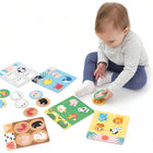 Banana Panda - Jouons au bingo Habitat, à partir de 2 ans-Les pièces robustes de haute qualité sont fabriquées à partir de carton épais et durable.