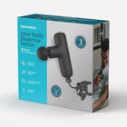 HoMedics - Mini appareil de massage à percussion Rebound-Construit avec la technologie QuietPower pour une expérience de massage globalement plus silencieuse