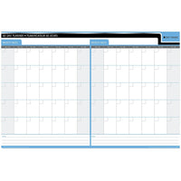 Planificateur mural flexible de 30/60 jours non datés effaçable Day-Timer - 24 po x 36 po -bilingue-24 po x 36 po