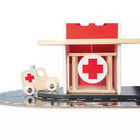 Janod - Coffret de jouets pour caserne de pompiers-9