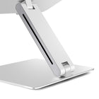 ShoppingAll - Support ergonomique réglable pour ordinateur portable - Argent - Paquet de 4-7