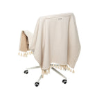 Warmür - La couverture pour chaise originale, Beige-Dimensions : 165 cm longueur x 114 cm largeur x 1,5 cm hauteur