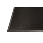 Edgewood Tapis Gritstop Fingermat™ grattoir extérieur ultra résistant - 32" x 39" - noir et intégrée bordure-Bonne résistance aux UV et à l'ozone