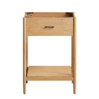 Modway - Zaire 24" Armoire de toilette de salle de bain (lavabo non inclus) - Naturel-8
