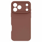 Avana - Velvet MagSafe Case pour iPhone 17 Pro - Moka-Silicone ultra doux au toucher