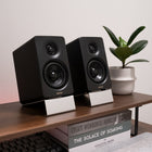 Edifier - Enceinte multimédia Bluetooth sans fil haute résolution M60 à commande tactile - Noir-Le panneau tactile monté sur le dessus comprend un rétroéclairage automatique qui s'active lorsqu'une main s'approche et s'éteint automatiquement. De simples gestes tactiles et de glissement permettent un contrôle sans effort du haut-parleur.