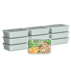 Bentgo - Prep Récipient de préparation de repas à 1 compartiment - Menthe - Paquet de 10-Suffisamment léger et portable pour les emporter avec vous au travail, à l'école, à la salle de sport ou en voyage