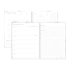 At A Glance - Agenda hebdomadaire/mensuel rose Emily Ley Simplified 2027 - 8 1/2 po H x 6 po l - rose - bilingue-Bilingue