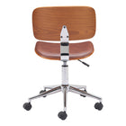 Zuo - Duravel Chaise de bureau - Brun-Garantie limitée de 3 ans