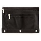 Pep Rally - Pochette Filet 3 Anneaux - Noire-Polyester 600D durable avec revêtement TPE