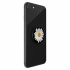 PopSockets - PopGrip - Marguerite Blanche-Repositionnable et adhère à la plupart des appareils et étuis (mais peut ne pas adhérer aux étuis en silicone ou étanches)
