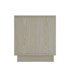Manhattan Comfort - Table de nuit moderne Horizon 21,7" - Chêne blanchi-Parfait pour le rangement de chevet, les lampes ou les objets de décoration