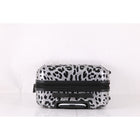 TUCCI Italy - Winter Leopard Art 3 pièces valise à bagages-24 » Dimensions moyennes vérifiées - Intérieur : 24 » de largeur x 17 » de largeur x 9,6 » de h, extérieur : 26,7 » de largeur x 17,7 » de largeur x 10,2 » de haut, poids : 7,27 lbs