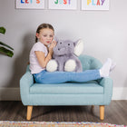Bintiva - Animal lesté à câliner - Paresseux-Un ami adorable et amical qui fera son chemin dans le cœur de votre enfant