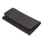 Club Rochelier - Portefeuille mince pliable pour femme - Marron-4 poches fendues