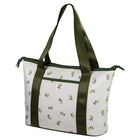 General Supply Goods + Co - Sac fourre-tout imprimé avec pochettes intérieures – Sauge-Doublure en PEVA facilitant l’entretien avec un linge