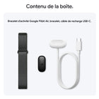 Google - Fitbit Air avec Bracelets de moniteur d'activité - Noir volcanique-6