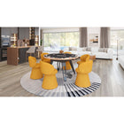 Zuo - Tayte Pouf - Blanc-Dimensions: 41,7 po L x 41,7 po L x 18,5 po H