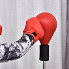 Soozier - Ensemble de sac de boxe avec 6 ventouses et gants de boxe-Comprend un ballon de frappe et des gants, adapté aux entraînements à domicile