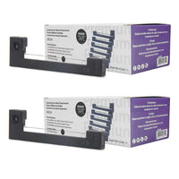 Premium Tape - Epson ERC-09 Compatibe Ribbon - Noir - 2 Paquets de 6-Compatible