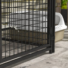 PawHut - Cage pour chat 33L à plusieurs niveaux pour l’extérieur avec housse résistante aux UV et à l’eau - 33,1 po L x 29,5 po l x 71 po H-Déplacez-vous librement entre les niveaux pour observer les oiseaux ou chasser des jouets à plumes à votre guise 