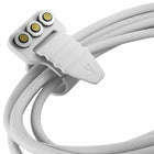 Statik - 360 Pro Câble de Charge/Sync Universel Magnétique 6.6 pi, Blanc-Plus jamais de déconnexion accidentelle : les embouts magnétiques améliorés offrent une force magnétique deux fois supérieure pour une connexion optimale avec votre appareil, que vous travailliez ou jouiez. Fini les déconnexions intempestives et les batteries déchargées le matin !