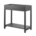 Modway - Altura 36" Armoire de toilette de salle de bain (lavabo non inclus) - Gris-7