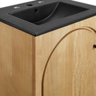Modway - Appia 24" Vanette de salle de bain - Noir de chêne-8